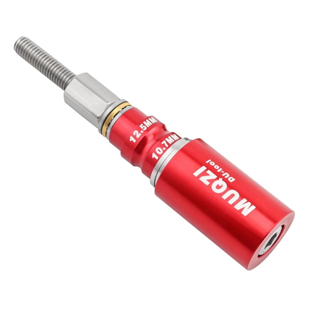 Herramienta de desmontaje del casquillo del amortiguador trasero de bicicleta de carretera. Accesorios de ciclismo. Desmontaje DU. Rojo