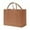 Brown, variant on HOME DISTRICT Chic File Organizer Tote - Important Document Organizer Bag, Portable File Box with Handle, Black