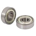 thumbnail image 1 of 2 Piezas 6201 Dual Metal Protectores Rígidos De Bolas Cojinete 12mm x 32mm x 10mm, 1 of 1