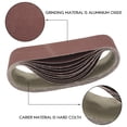 thumbnail image 5 of Cinturones de Lijado 3 X 21 Pulgadas Banda óXido Aluminio 240 Granos Papel Lija Premium para Lijadora PortáTil - Paquete 10, 5 of 5