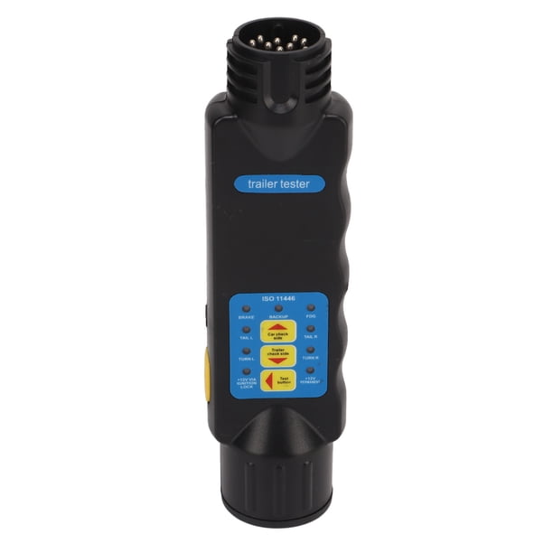 Comprobador de remolque, comprobador de remolque, comprobador de conector de remolque de 13 pines, herramienta de diagnóstico de enchufe de remolque, diseño exquisito