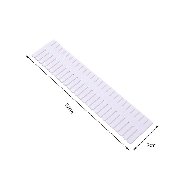 Drawer Divider Adjustable Diy Storage Organizer Separator Steel Drawer Storage Organizer Adjustable Drawer Divider 4PCS Drawer Divider Adjustable DIY Storage Organizer Separator ANGGREK Steel Drawer Storage Organizer