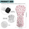 thumbnail image 6 of Yuyamidu Pink Cow Print Golf Club Head Covers PU Leather Golf Head Covers Driver Covers Cute Golf Headcover Fariway Wood Headcover Hybrid Covers, 6 of 7