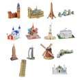 thumbnail image 2 of Edificio de fama mundial, modelo tridimensional ensamblado, rompecabezas de bricolaje, juegos educativos para niños, juguetes, juguetes para niños seitruly WJ3741-08B, 2 of 7