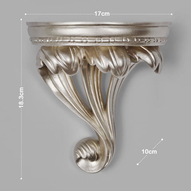 Decoración de pared de fondo de resina simplificada, soporte para colgar en la pared creativo 3D, accesorios de pared