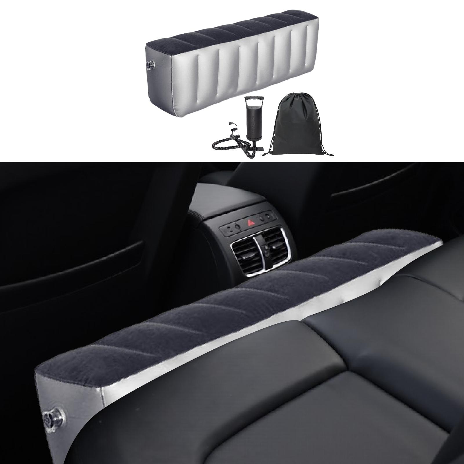 Inflatable Car Air Travel Mattress Sleeping Gap Pad Flocked PVC Material for Family Road Trips and Campers