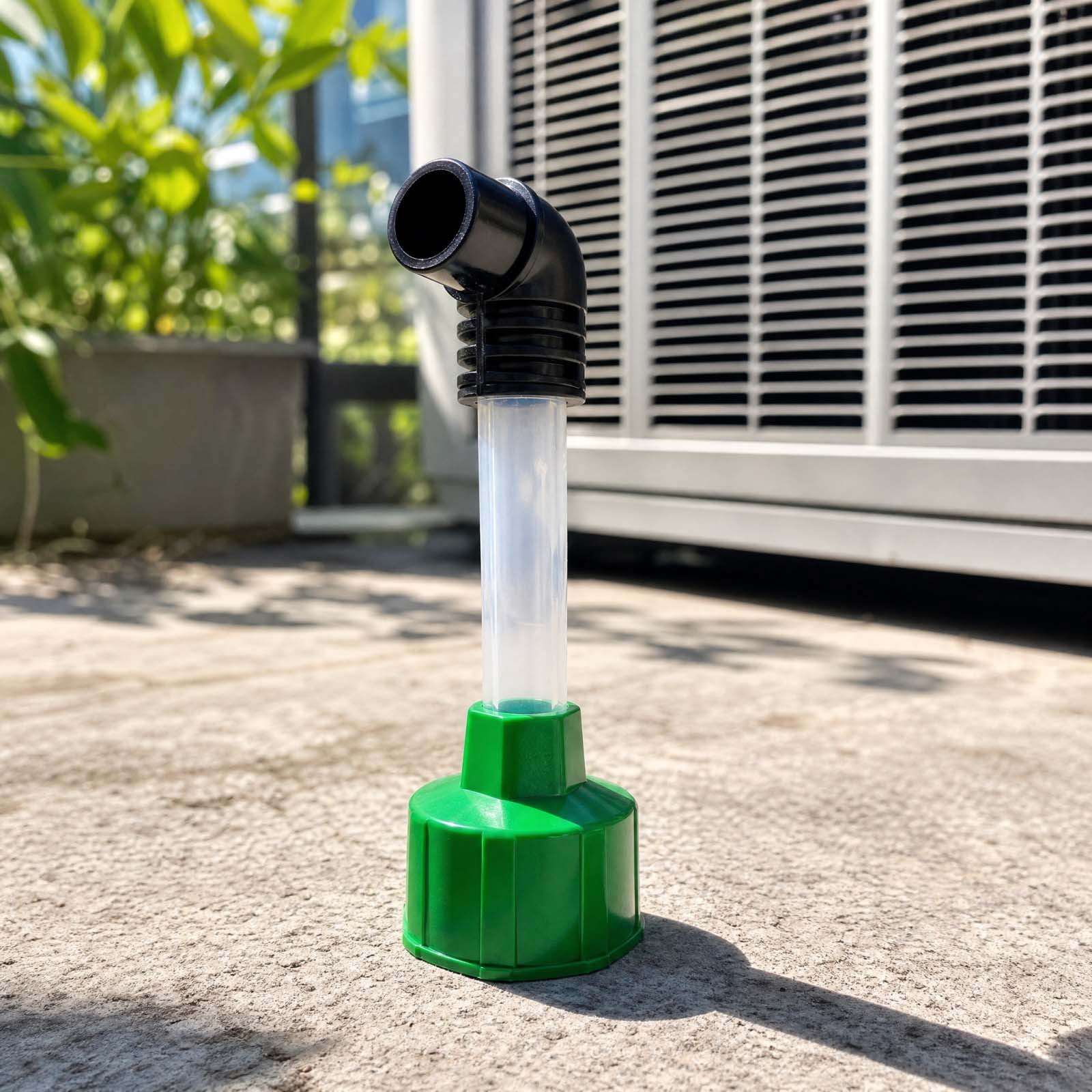 AC Drain Line Cleaner Adapter, 1Pc Plastic Universal HVAC to PVC Wet Vac Attachment, Heavy Duty Unclogger Pipe Connector for Air Conditioner Maintenance Home Office, 8.27 Inch