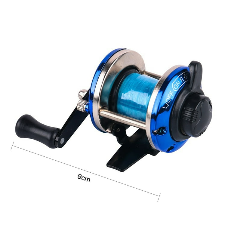 Winter Mini Trolling Ice Fishing Reel Spinning Wheel Fish Tackle