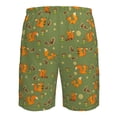thumbnail image 6 of Naloa Squirrel And Nuts Men's Beach Shorts, Surfing shorts, Swim trunks, Quick Dry Swim Trunks for Surfing Beach Fun - Large, 6 of 9