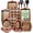 Gold, variant on NutriChef Baking Pan 15-Piece Nonstick Golden Carbon Steel Bakeware Set