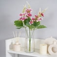 thumbnail image 4 of Artificial Hyacinth Crabapple Flower Bouquet Faux Floral Arrangement With VaseRealistic Silk Flower Arrangement For Wedding Home Decoration, 4 of 6
