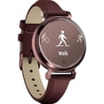 thumbnail image 3 of Reloj inteligente Garmin Lily 2 Classic de bronce oscuro con correa de morera, 3 of 9