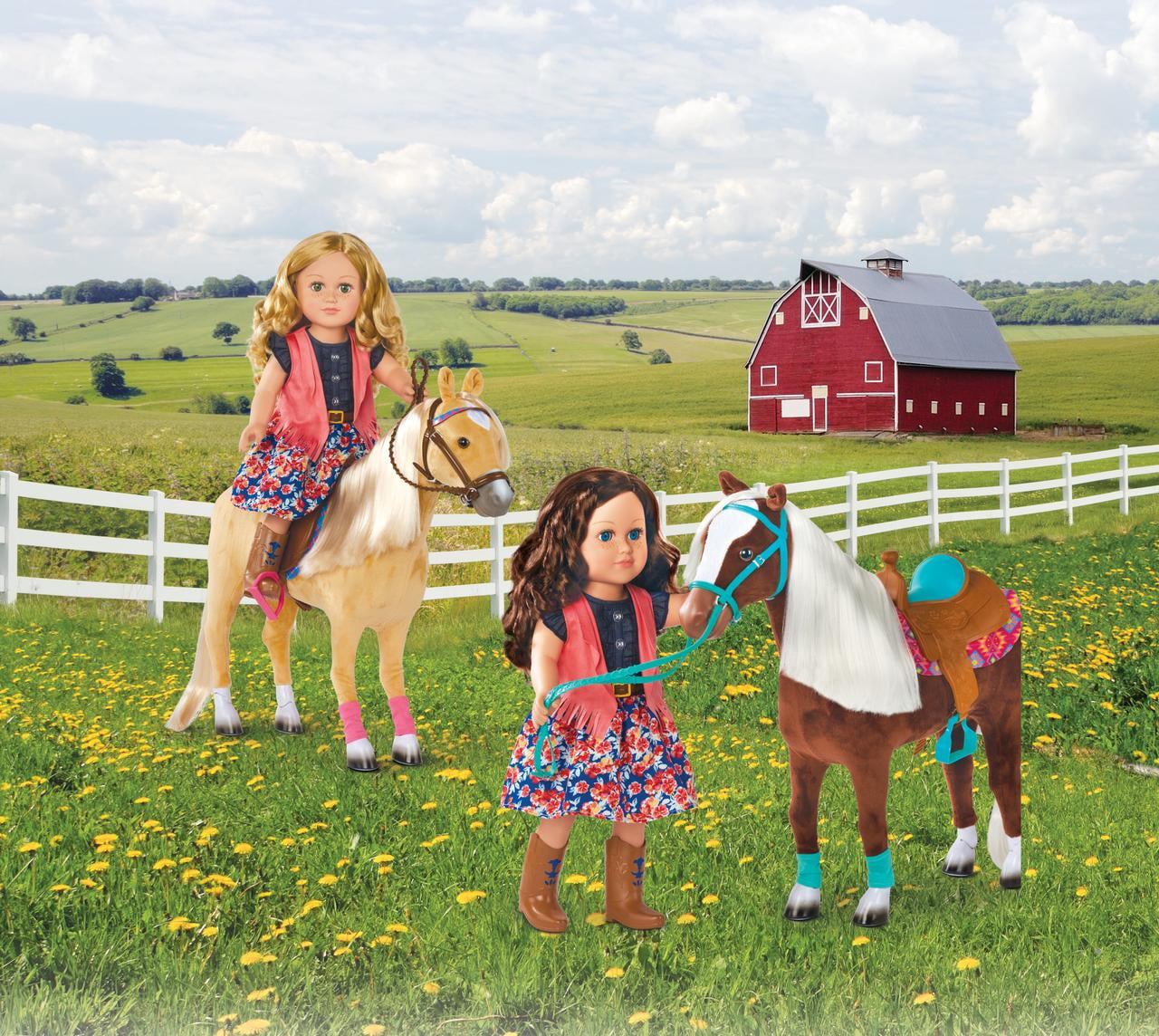 My Life As 18" Poseable Horse Whisperer Brunette Hair Doll Playset