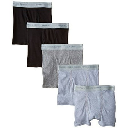 Hanes Boys' Boxer Briefs, 5 Pack - Walmart.com