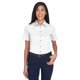 thumbnail image 1 of Camisa de sarga de manga corta Easy Blend™ para mujer con antimanchas BLANCO L harriton M500SW, 1 of 1