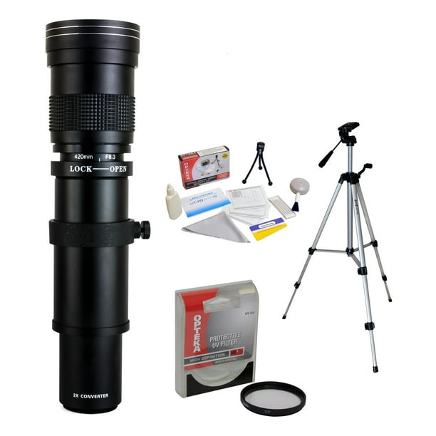 Opteka 4 800mm F 8 3 Hd Telephoto Zoom Lens With Uv Filter And Tripod For Pentax Opteka 4 800mm F 8 3 Hd Telephoto Zoom Lens With Uv Filter And Tripod For Pentax