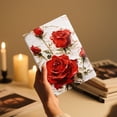 thumbnail image 2 of sruoe Notebook Journal, Rose Floral Hardcover Journal Notebook, College Ruled Lined Pages, Elegant Aesthetic Notebook for Work, College Daily Journaling, 8.27" x 5.83", 2 of 7