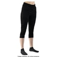 thumbnail image 2 of Pantalón Wilson Talla CH Capri Deportivo de French Terry Negro, 2 of 4