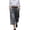 Gray, variant on Cargo Capris for Women,High Waist Wide Leg Pants,Casual Pleated Front Culottes with Pockets,White,Women's S-XXXL