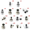 thumbnail image 3 of Chendee Cf3-Cf24-1 Stud Type Cam Follower Needle Roller Track Bearing Thread Bolt Lot,Cf10, 3 of 6