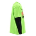 thumbnail image 5 of Boys Wicked Handsome Funny Halloween Shirt Raglan (18M, Green), 5 of 5