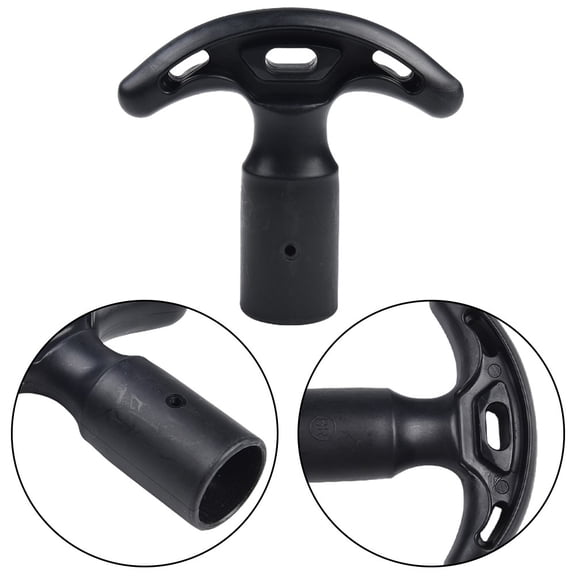 1Pc 28Mm Kayak Boat Canoe Paddle T Handle Paddle Surfing Board Handle Grip 28Mm Universal Pipe Diameter Boats Accessories Fangkenuo