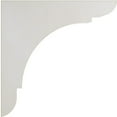 thumbnail image 3 of Ekena Millwork 1 3/4"W x 8"D x 8"H Medium Olympic Wood Vintage Decor Bracket, Chalk Dust White, 3 of 6