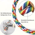 thumbnail image 3 of Paradise Found: Colorful Cotton Thread Perches, A Vibrant Oasis For Your Feathered Friends, 3 of 5