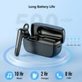 thumbnail image 6 of New bee Bluetooth Headset,Wireless Bluetooth Earpiece with ENC Noise Canceling Mic,500mAh Charging Case 180H Standby, LED Display,Single-Ear Hands-Free for Driving/Office/Conference, 6 of 15