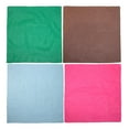 thumbnail image 4 of CTM Cotton Solid Color Bandanas, 4 of 4