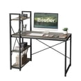 thumbnail image 2 of Bestier 47 inch Computer Desk with Shelves Home Office Desk Corner Desk, 2 of 8