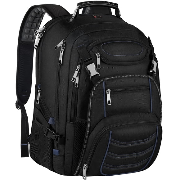18.4 Inch Laptop Backpack,Extra Large Travel Backpack with USB Charger Port for Men Women,60L Big Capacity Heavy Duty Computer Bag TSA Friendly RFID
