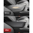 thumbnail image 7 of KBH Center Console Cover for Toyota Camry Accessories 2018-2024, Black Leather Arm Rest Cover for Car Interior, Middle Box Lid Protector Pad, 7 of 7