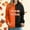 Orange#15, variant on Yteetum Women's Thanksgiving Print Hoodies Sweatshirts Oversized Color-Block Thanksgiving Raglan Hooded Sweatshirts Coat Womens Casual Plus Size Loose Fits Long Sleeve Pullover Hooded Sweatshirt Top