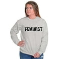 thumbnail image 4 of Feminist Woman Political Equality Women Crewneck Sweatshirt Brisco Brands X, 4 of 6