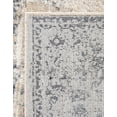 thumbnail image 3 of Unique Loom Chateau Collection Area Rug - Hoover (7' 10" Square Dark Blue/Beige), 3 of 6