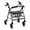 Planetary Space Theme, variant on HELLHERO Seat & Backrest Covers Blue Marble Pattern Rollator Seat Back Cover and Elderly Adults Reusable Removable and Washable for Unisex