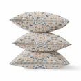 thumbnail image 2 of 26â€ Gray Orange Paisley Indoor Outdoor Throw Pillow, 2 of 3