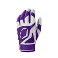 thumbnail image 2 of Evoshield SRZ-1 Youth Batting Gloves, Purple - Small, 2 of 3