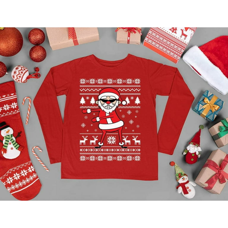 Santa Baby Christmas Sweatshirt, Stanley Tumbler Crewneck, Funny Xmas Sweater, Holiday Outfit - L / Sand