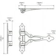 thumbnail image 5 of Truclose Adjustable Spring Gate Hinge,Matte,PR TCA4, 5 of 5