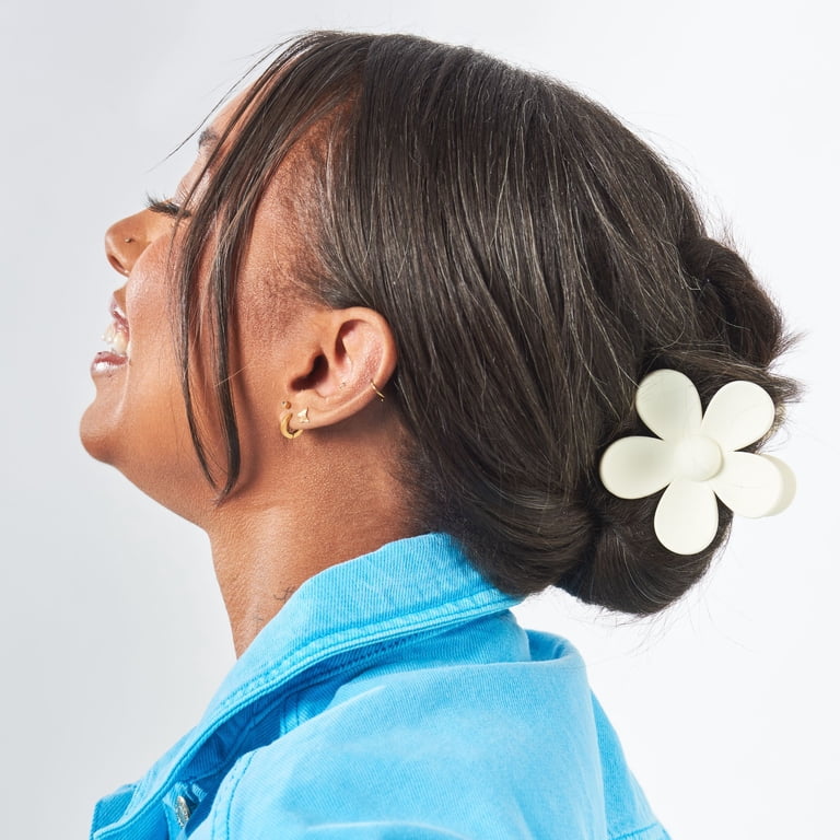 Gimme Daisy Claw Clip, Purple White, 2 Ct - Walmart.com