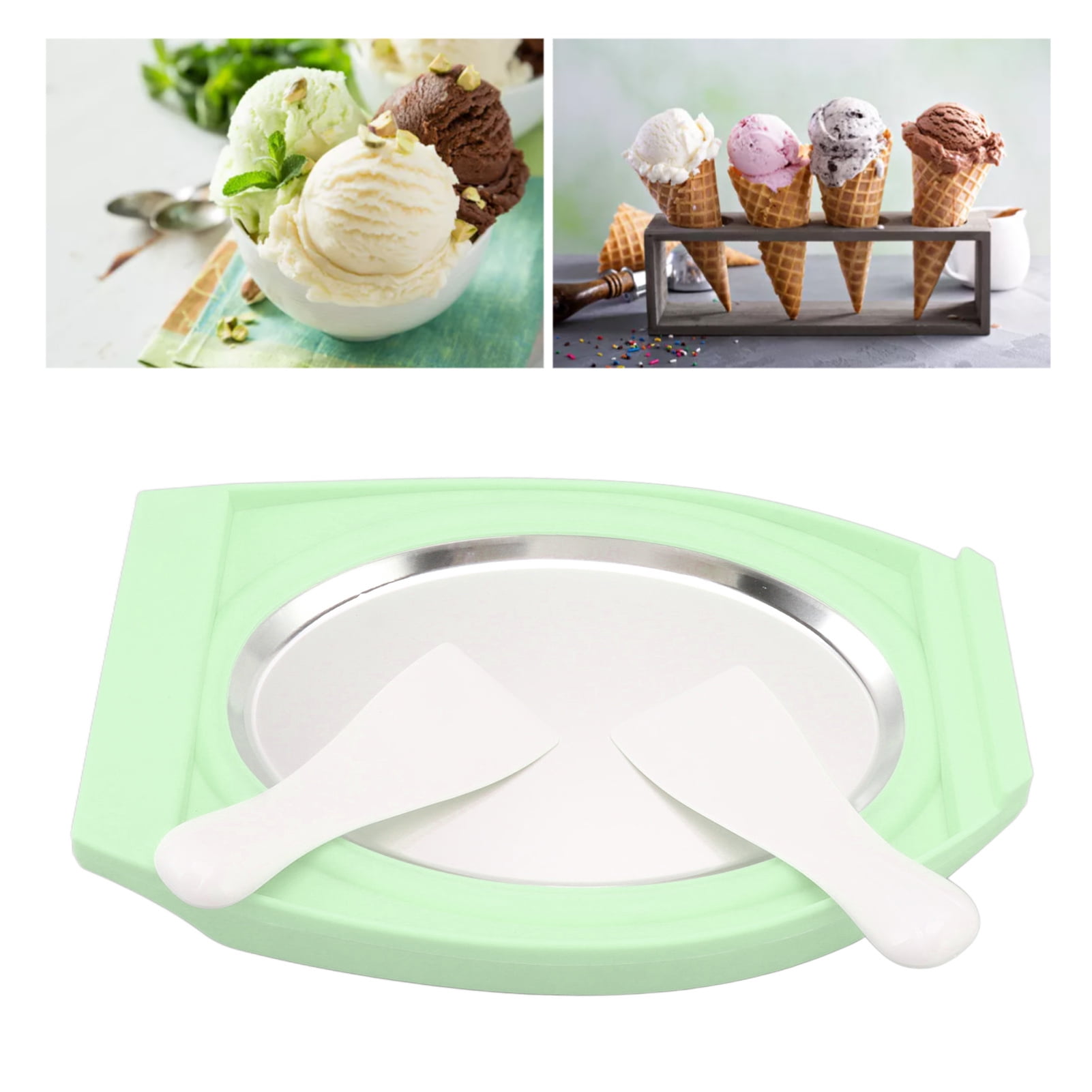 Ice Cream Maker Pan Interesting Practical Ice Cream Roll Cold Plate For Making Soft Ice Cream