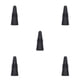 thumbnail image 2 of Naiovety Botellas de vino Tapones de silicona Tapas Bebidas Antifugas Tapón de acero inoxidable Ergonómico Forma de cono Beber Negro Type2 NO2, 2 of 6