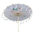 thumbnail image 1 of lionlar Retro Traditional oilpaper Umbrella beautiful White, 1 of 7