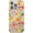 Autumn Mix, variant on for iPhone 14 Pro Max Case, Cute Floral Bee Pattern Pretty Flower Design Transparent Soft TPU Protective Clear Case 6.7 inch (Bumblebee Flowers)