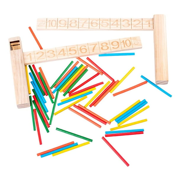 Juguetes Educativos Para Niños Matemáticas 1-10 Sumar Y Restar Juguete Artesanal