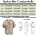 thumbnail image 3 of TSADFHJI T-Shirts pour Hommes Designer Graphique Automne Chemise Décontractée d'Été pour Hommes Blouse Imprimée Manches Courtes Col Rabattu Bouton Mode Chemise Haut TG Gris, 3 of 3