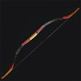 thumbnail image 4 of AMEYXGS Traditional Archery Recurve Bow Longbow Horsebow & Arm guard & Carbon Arrows, 4 of 8