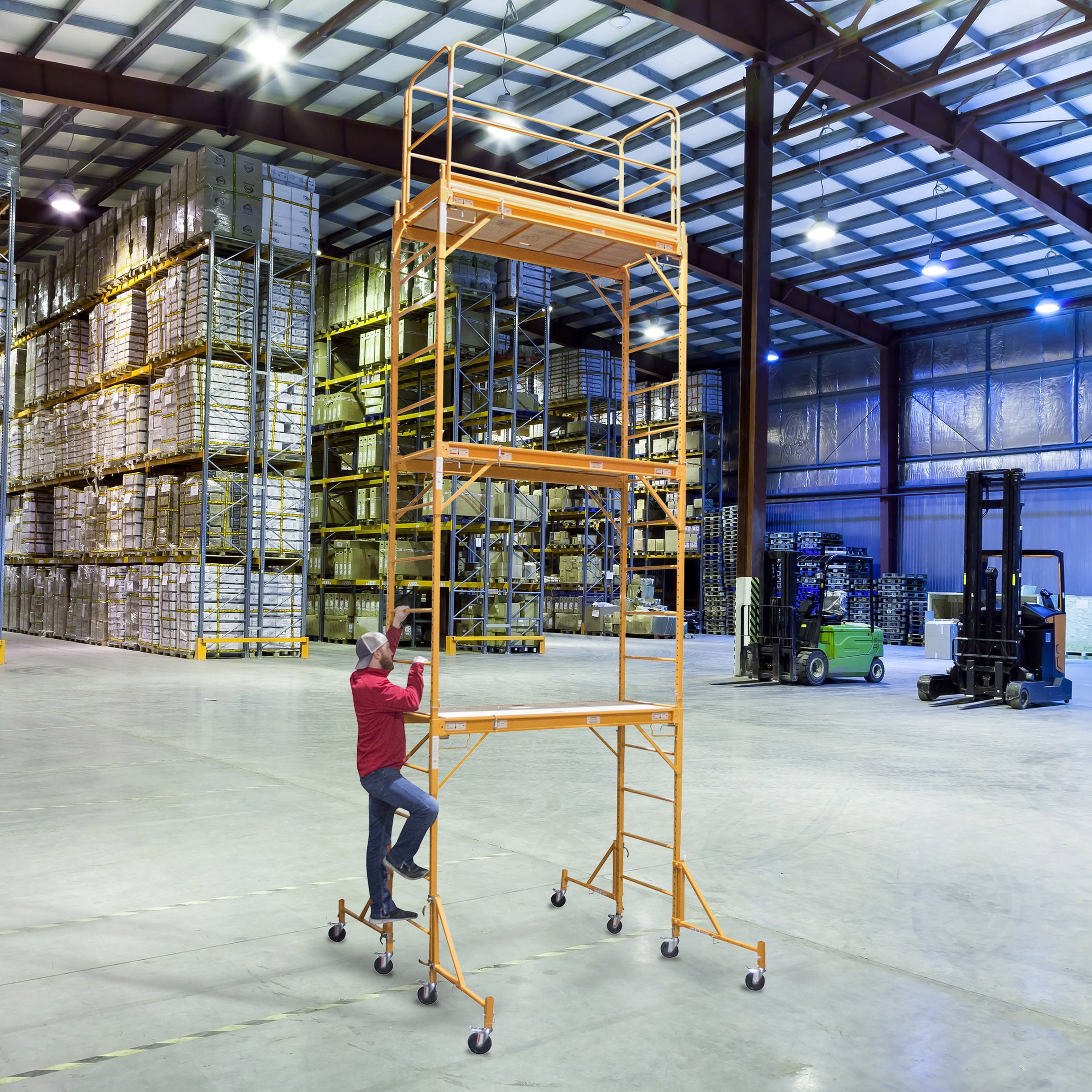 Pro-Series Three Story Rolling Scaffold Tower